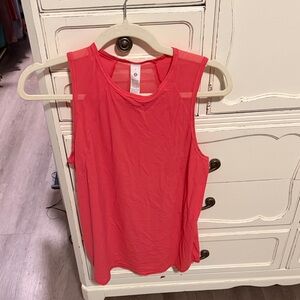 Lululemon Athletica Coral Sleeveless Top